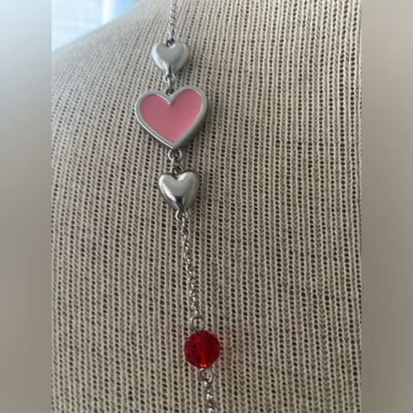 ♥️ Willabee and Valentines charm necklace NWOT - Picture 4 of 6